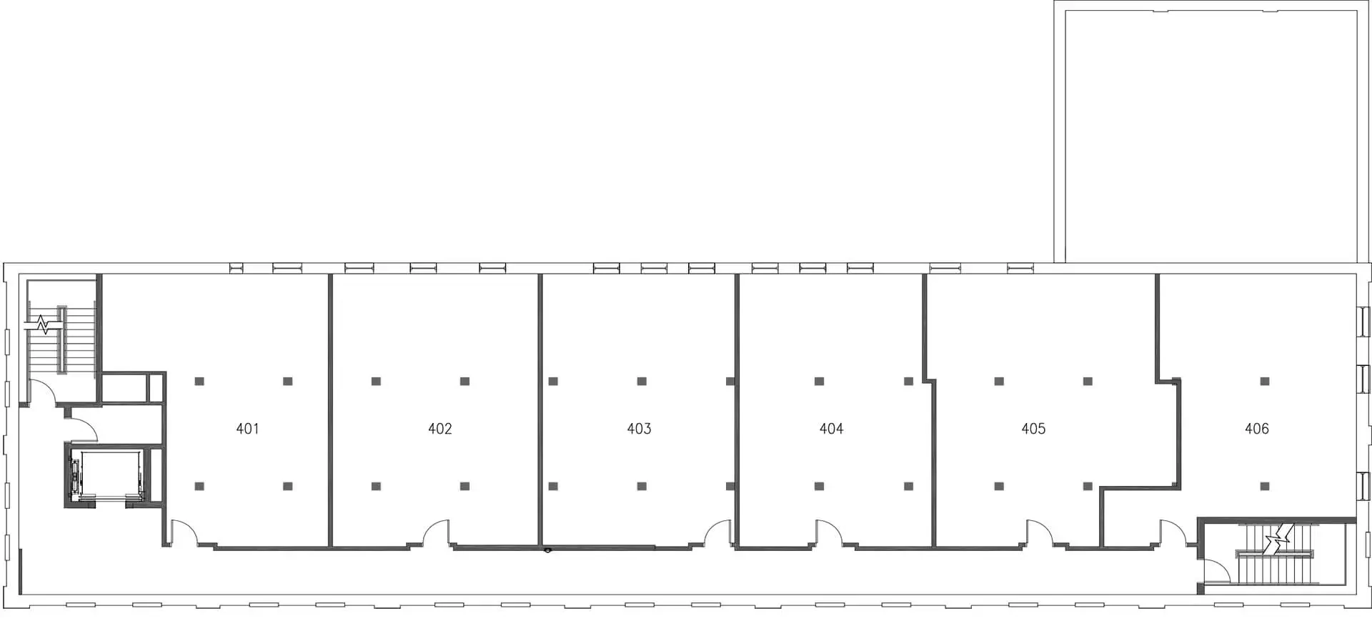 4th Floor floor plan