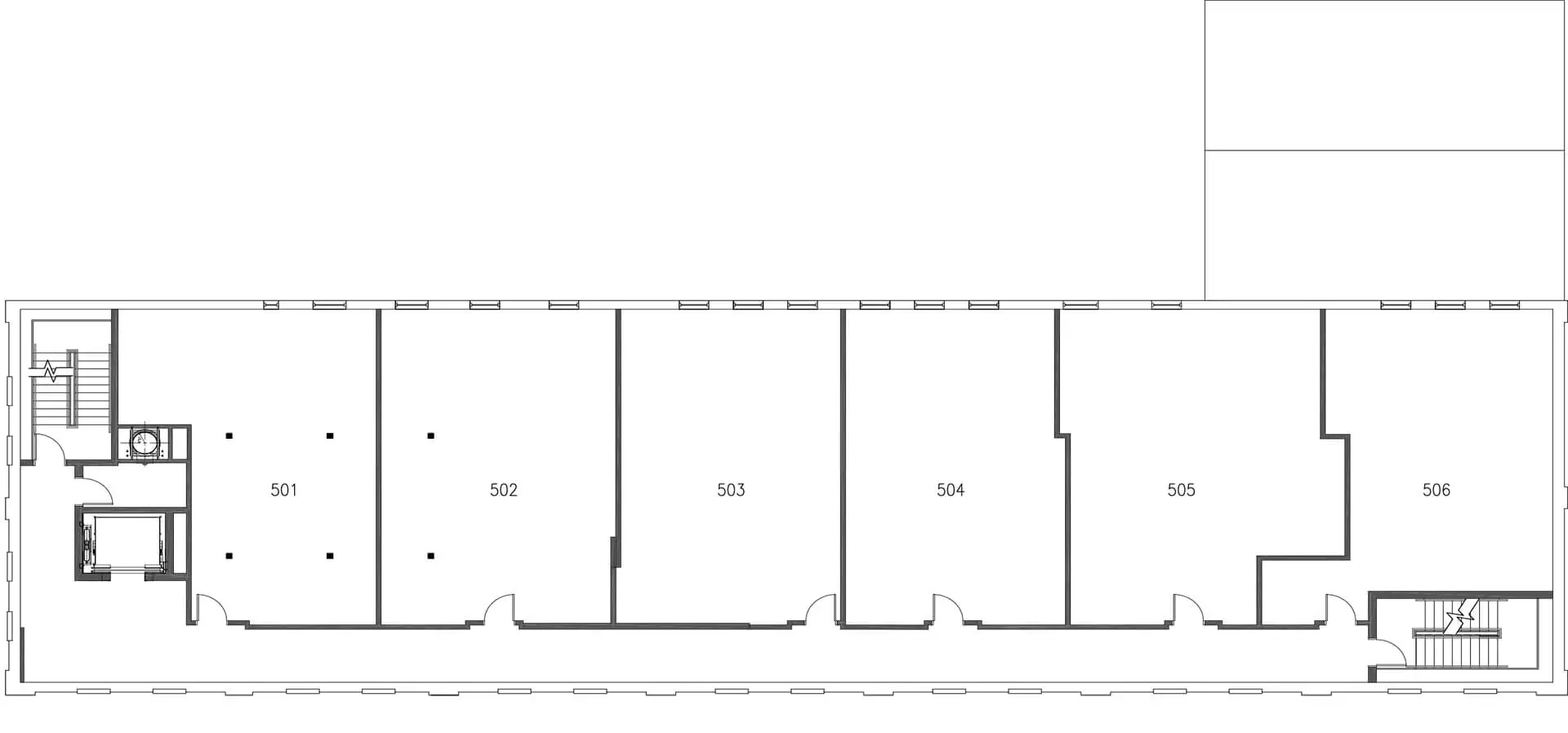 5th Floor floor plan