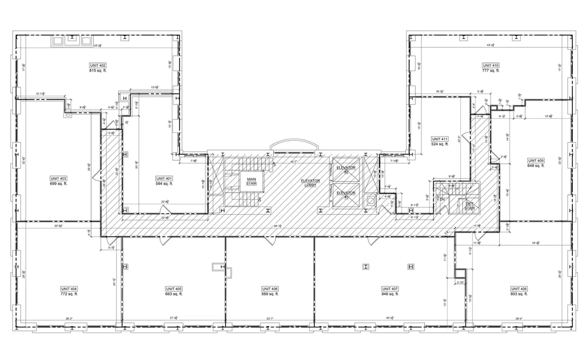 4th Floor floor plan