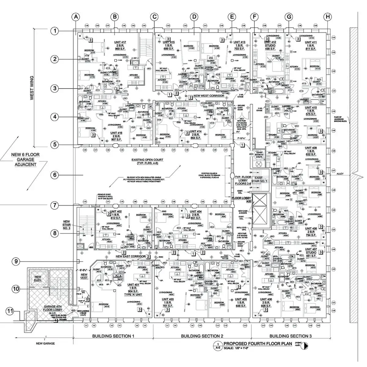 4th Floor floor plan