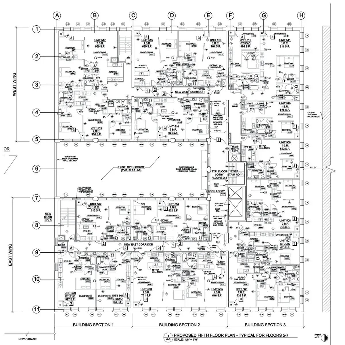5th Floor floor plan